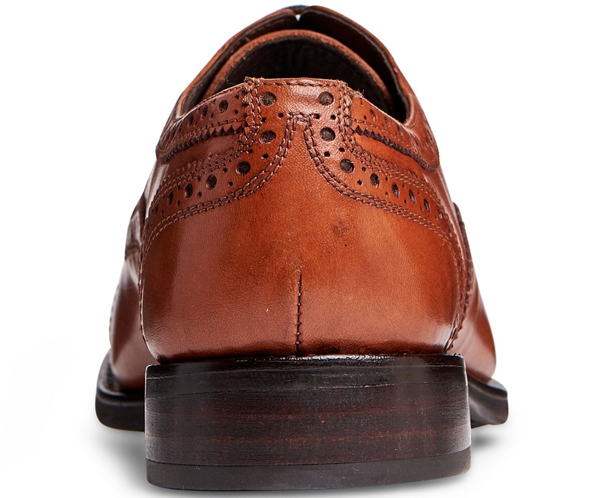 Мужские модельные туфли Ford Quarter Brogue Oxford на резиновой подошве со шнуровкой Anthony Veer — фото 3