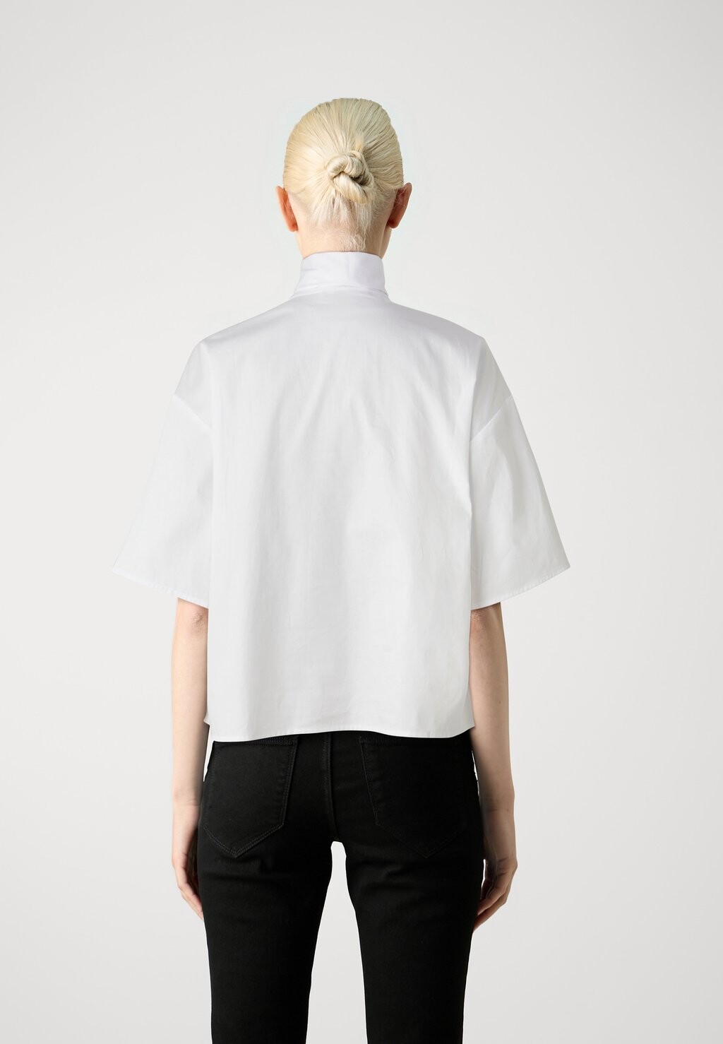 

Блузка на пуговицах SLFJUNO BOW Selected, белый