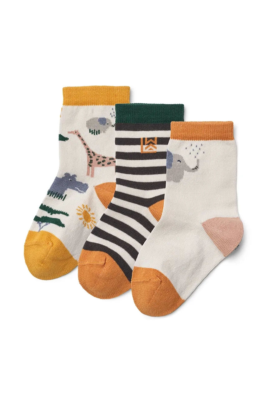 

Детские носки Silas Socks 3 шт. в упаковке 3 шт Liewood, белый