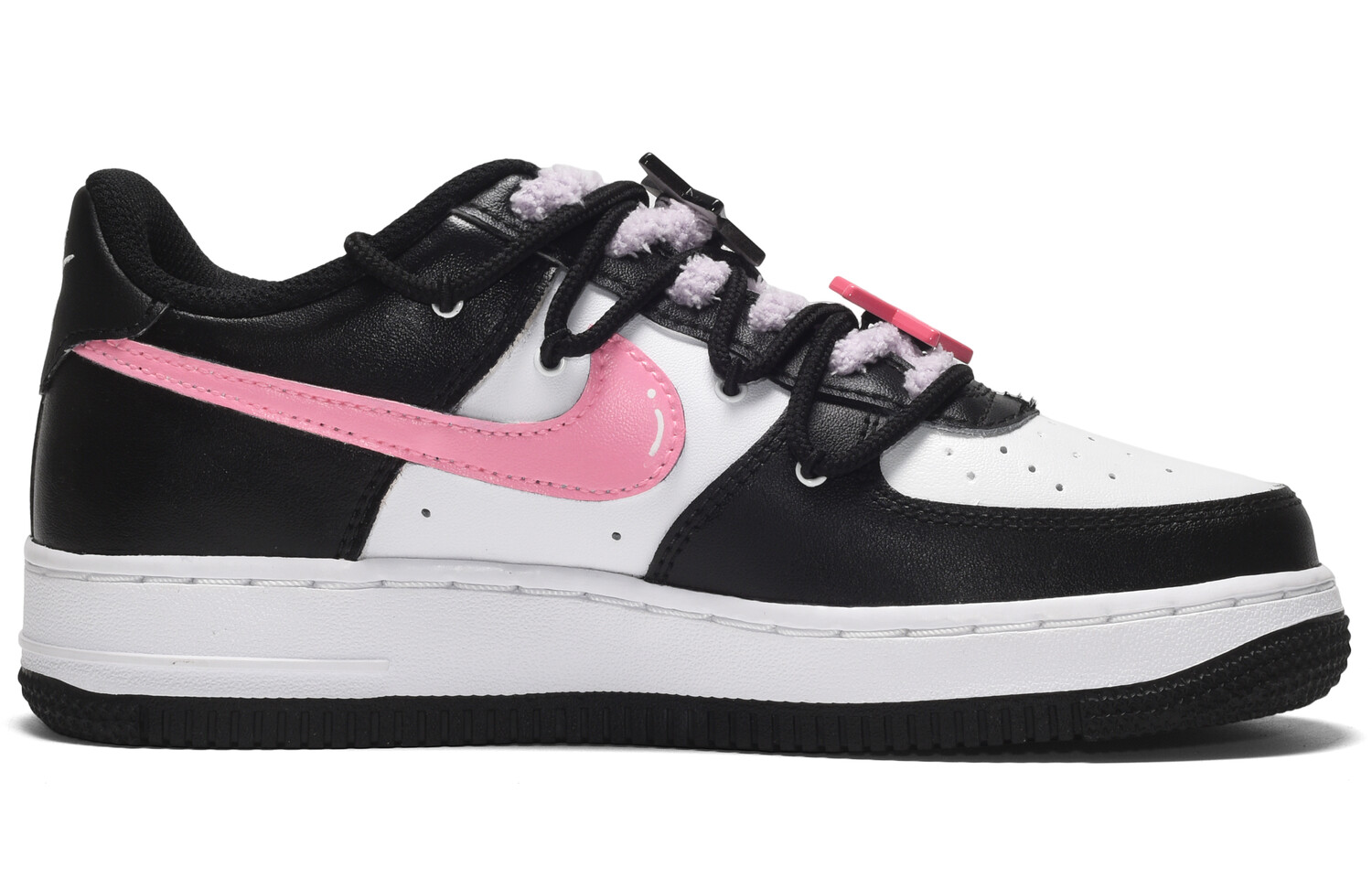 

Кроссовки Nike Air Force 1 Skateboarding Shoes Unisex Low-top Black/Purple, фиолетовый