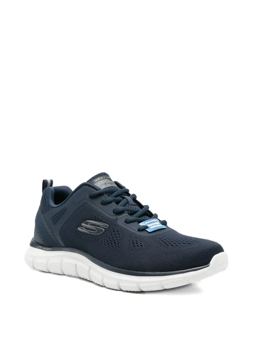 Отслеживайте более широкие кроссовки Skechers, синий — фото 2