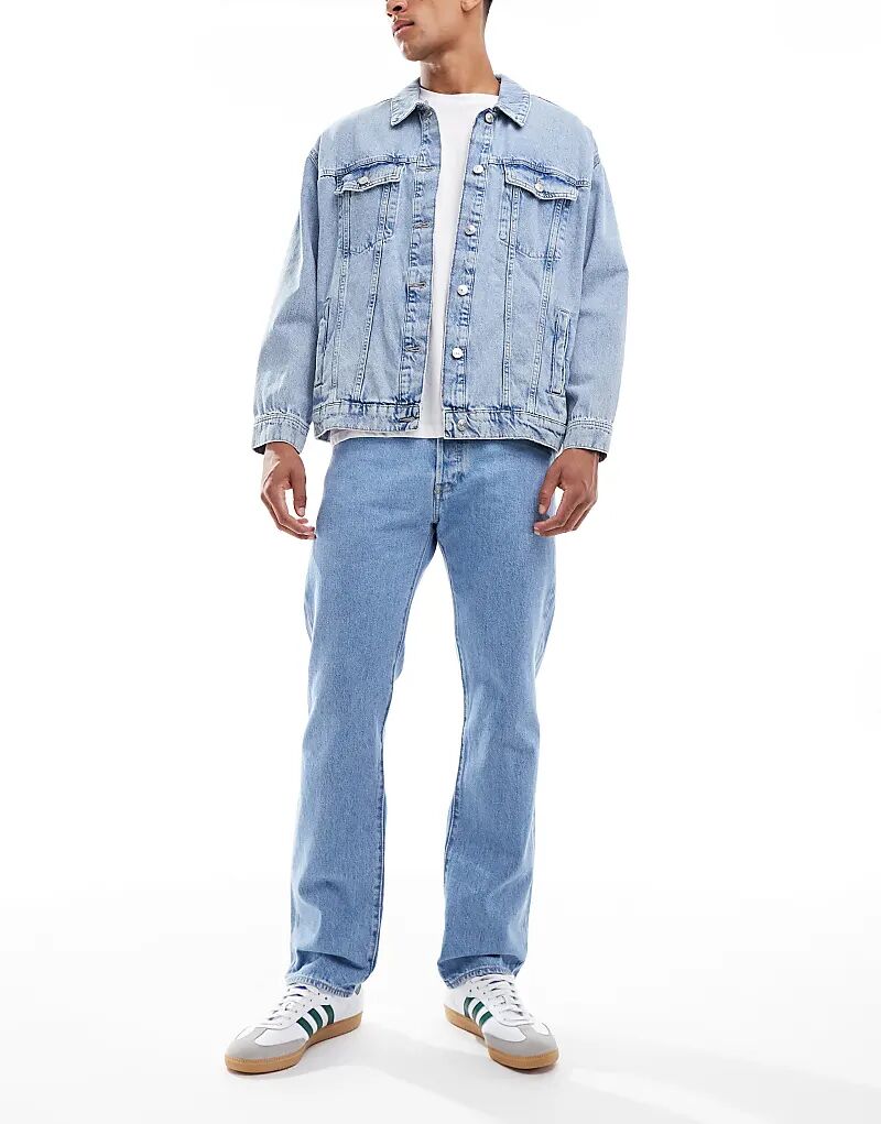 

Джинсы Levi's 501 Original прямого кроя светло-коричневого цвета