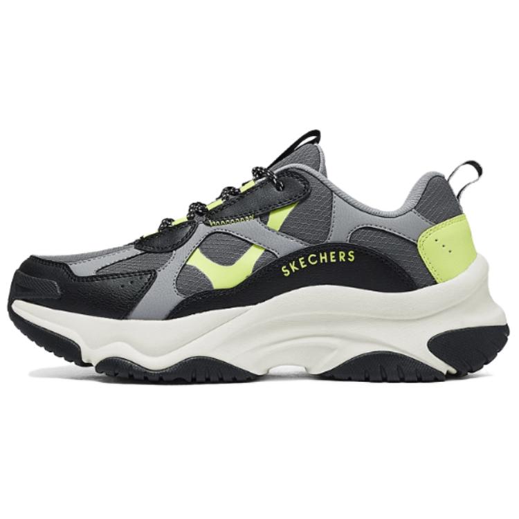 

Skechers Уличные низкие кроссовки на массивной подошве, мужские, черные