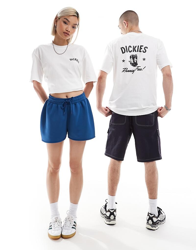 

Dickies – Санкт-Петербург – Белая футболка с ковбойским принтом на спине, только на ASOS