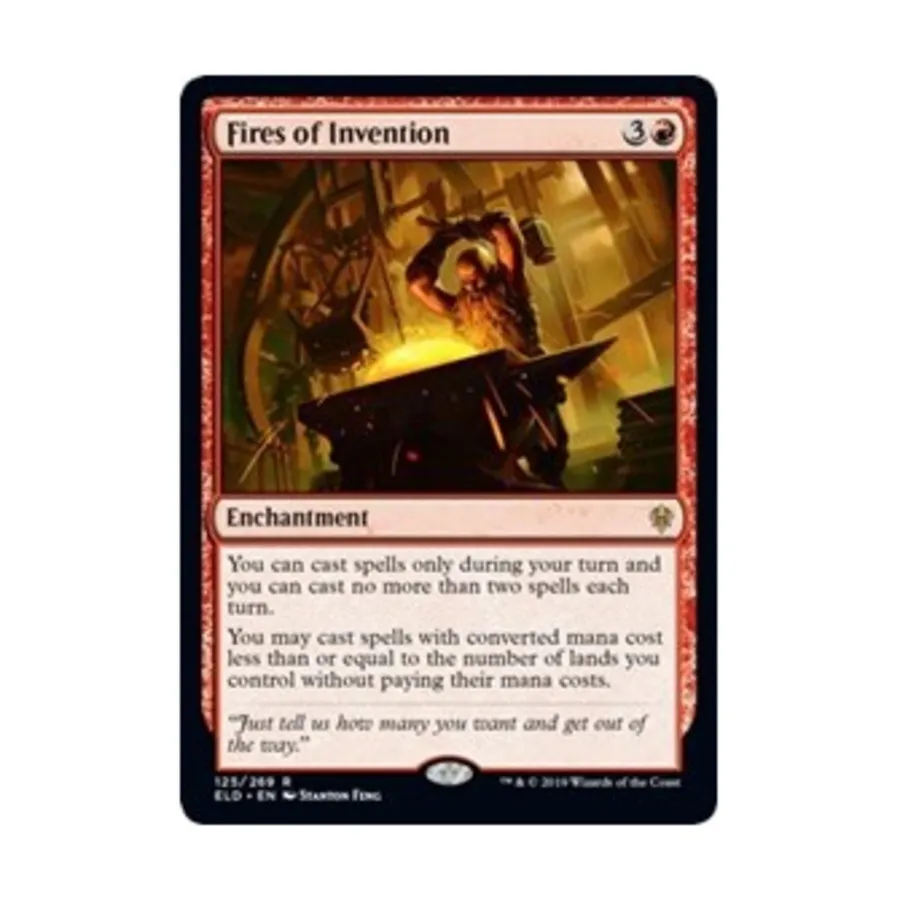 

CCG Огонь изобретения (клавиша R), MTG - Throne of Eldraine