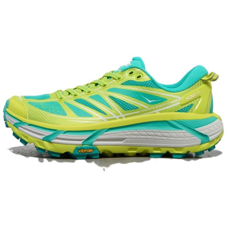 

Кроссовки Mafate Speed 2 мужские с низким верхом зеленый Hoka One One