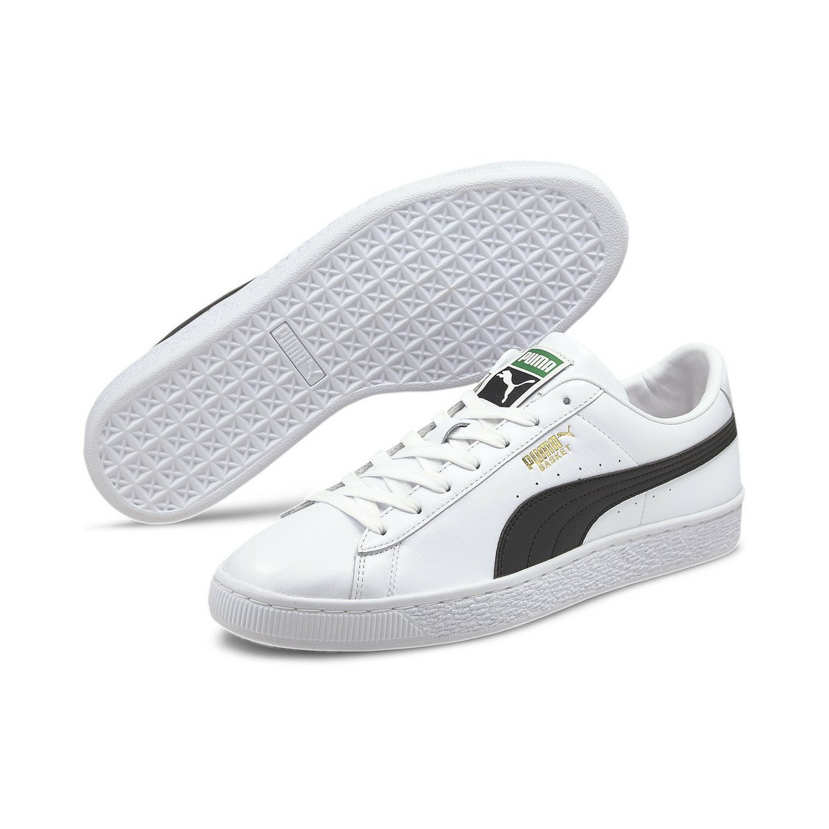 Кроссовки унисекс для баскетбола Classic XXI PUMA, Puma White-Puma — фото 3