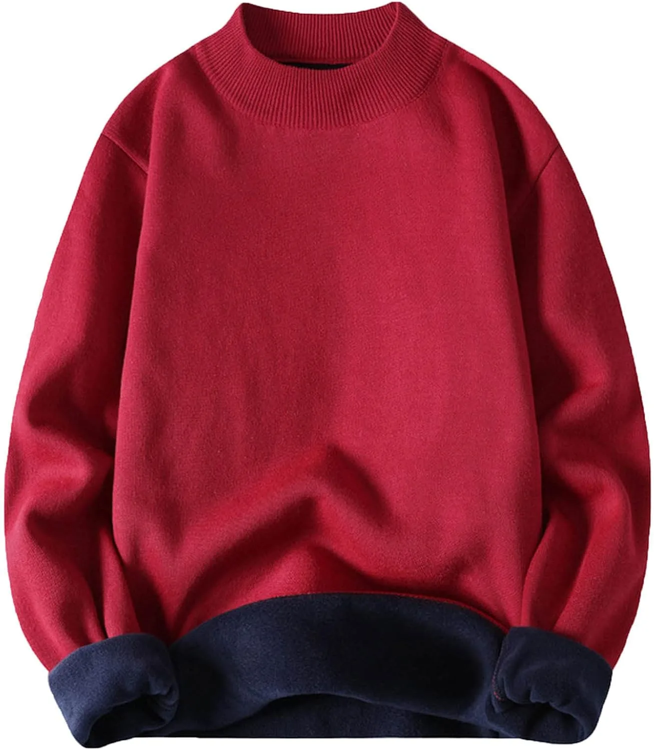 

Термобелье мужское Muscularfit зимнее вязаный свитер с длинным рукавом