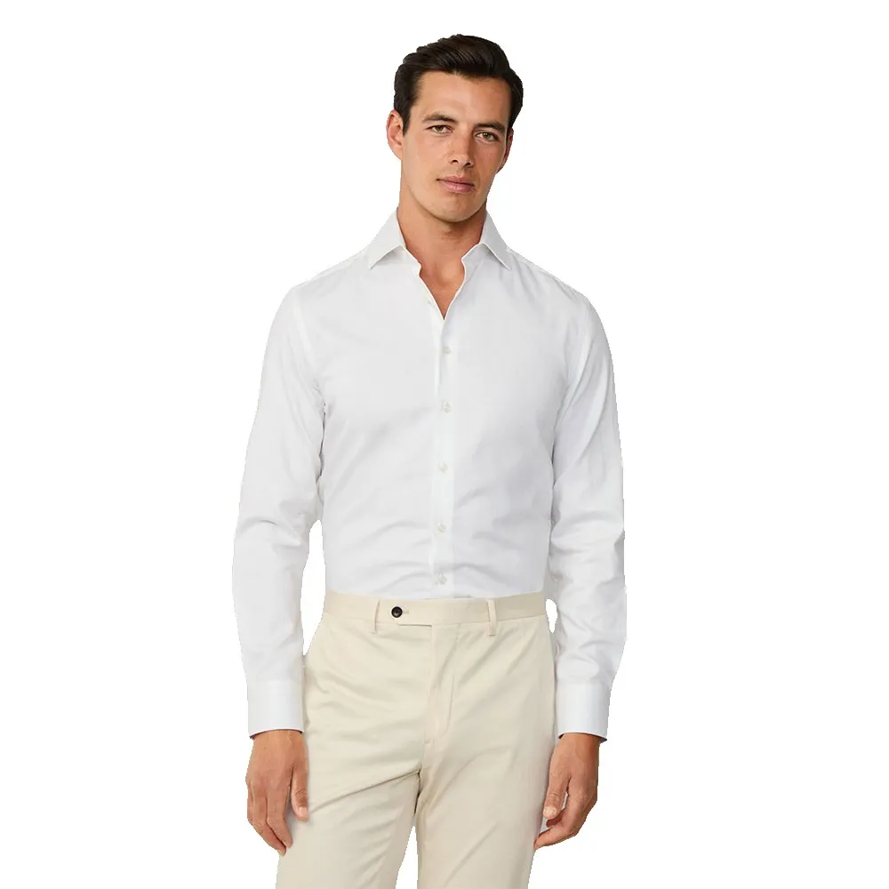 

Рубашка Hackett Formal Hbone, белый