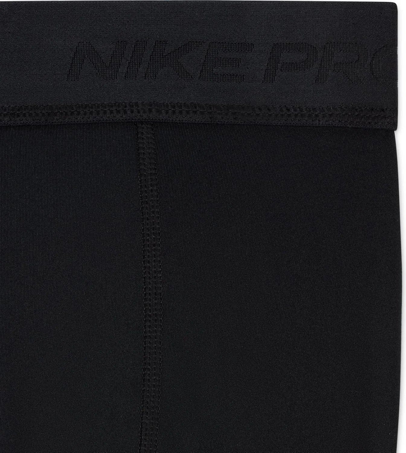 Детские шорты Nike Dri-fit (для подростков), черный/черный/белый — фото 2