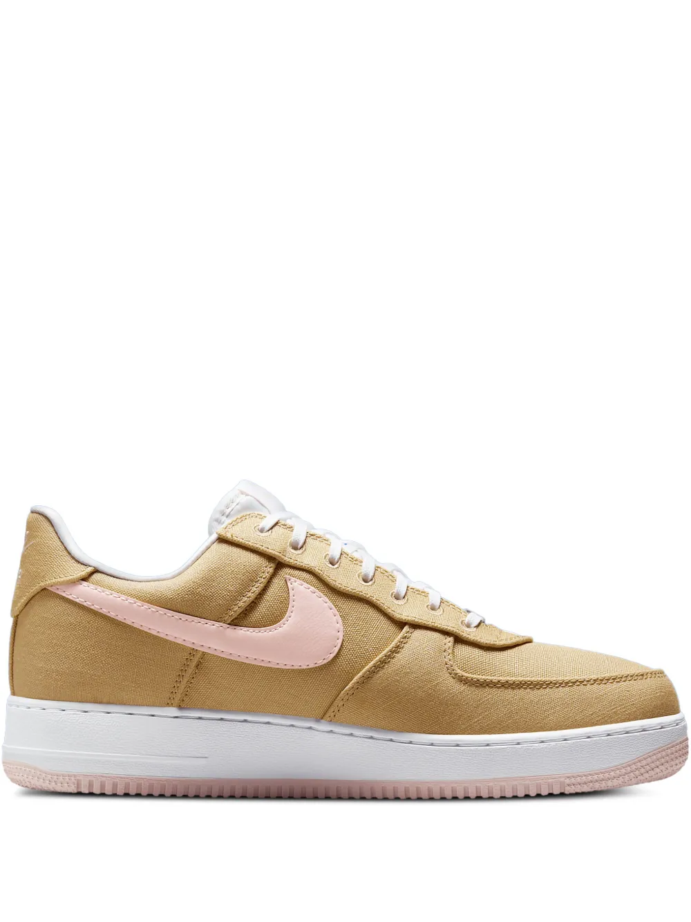 

Кроссовки Air Force 1 Low Linen Canvas Nike, нейтральный