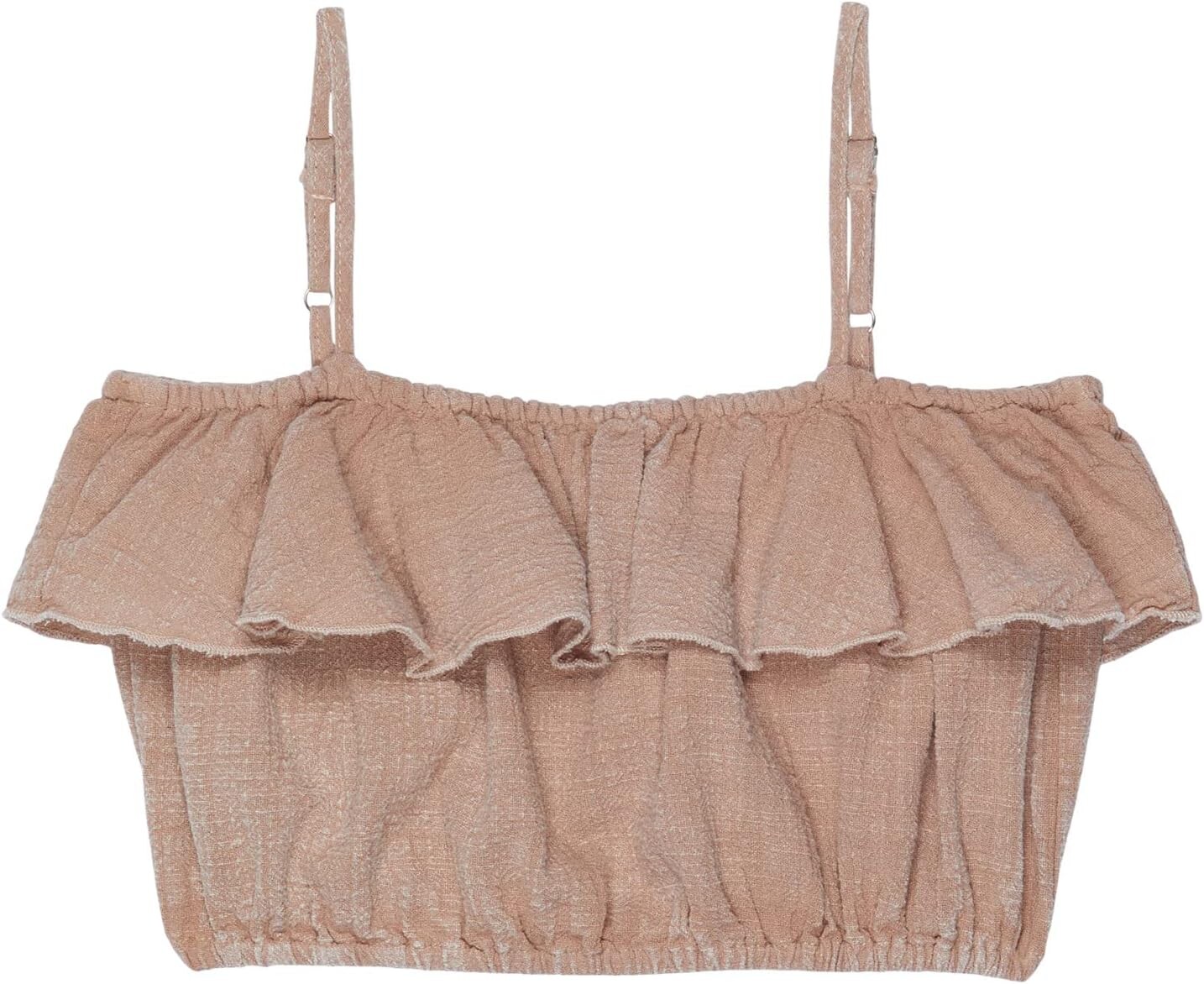 

Топ Vintage Havana Ruffle Tube Top, цвет Mauve