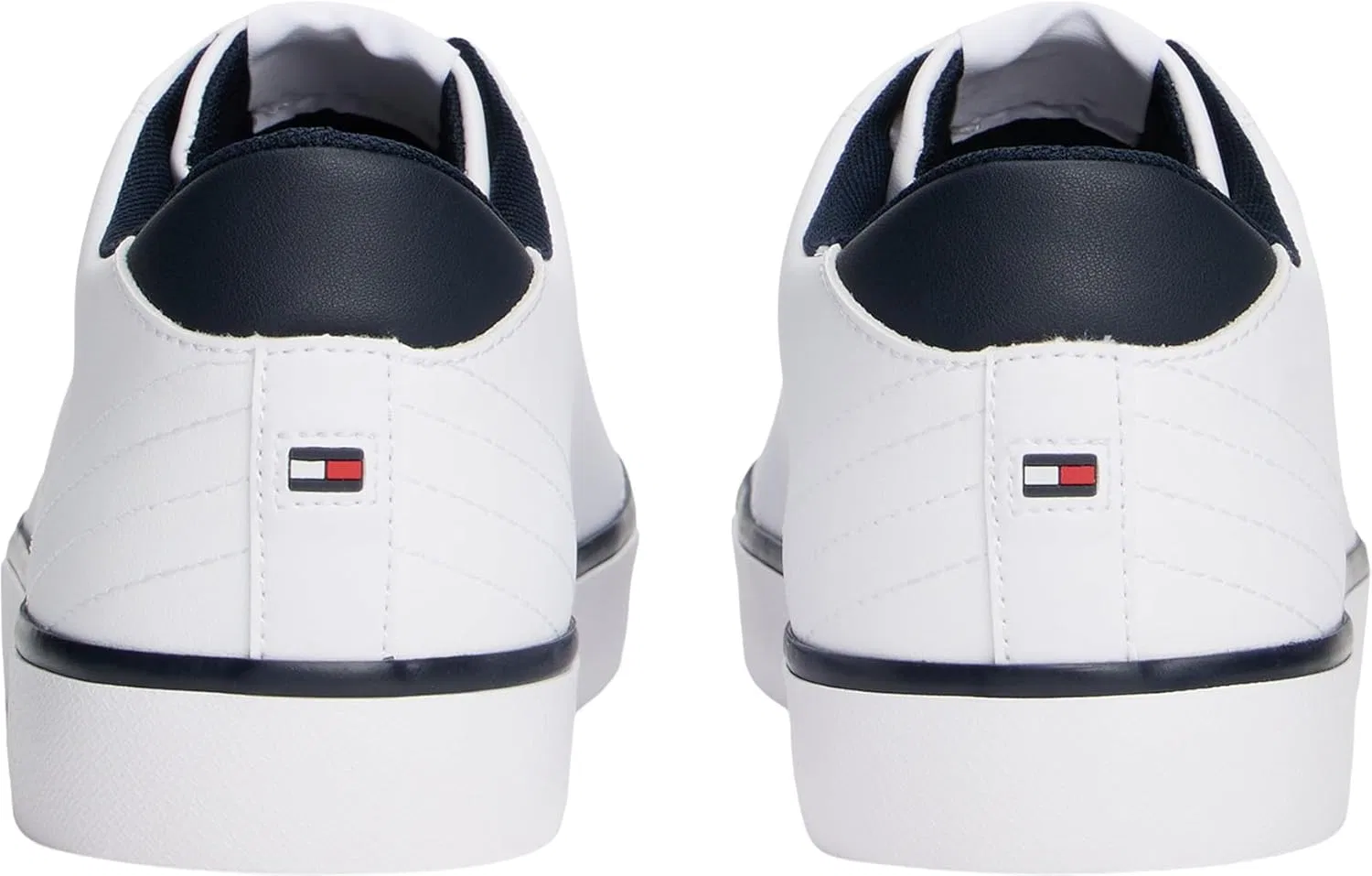 Мужские низкие вулканизированные кроссовки Tommy Hilfiger, White — фото 2