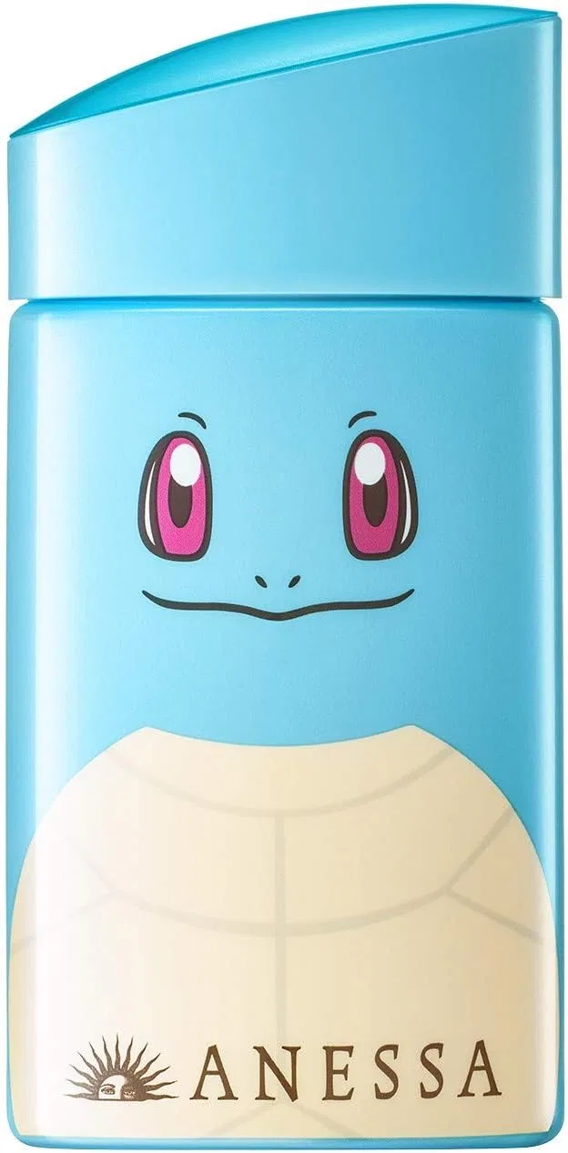 Солнцезащитное молочко ANESSA Perfect UV Skin Care Milk, Pokemon Limited Package (Squirtle), 60 мл