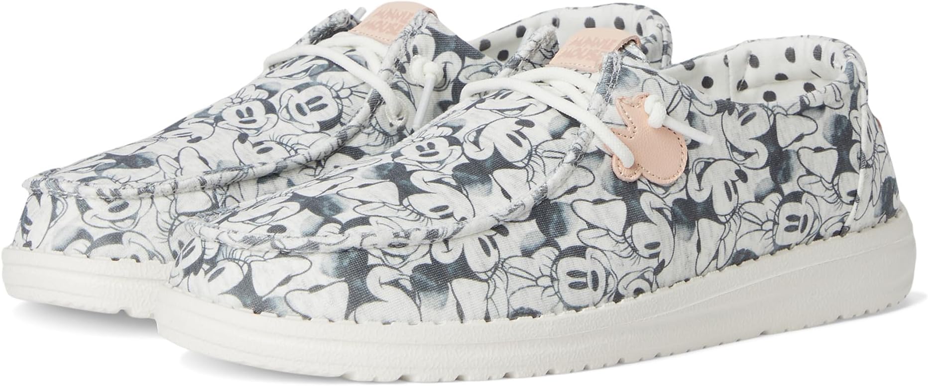 

Кроссовки Hey Dude Kids Wendy Minnie Mouse Print, цвет Grey Multi