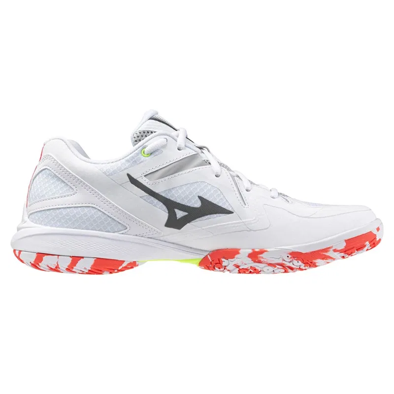 Бадминтонные кроссовки «Wave Claw 3» от Mizuno, 05 White X Black X Red — фото 4