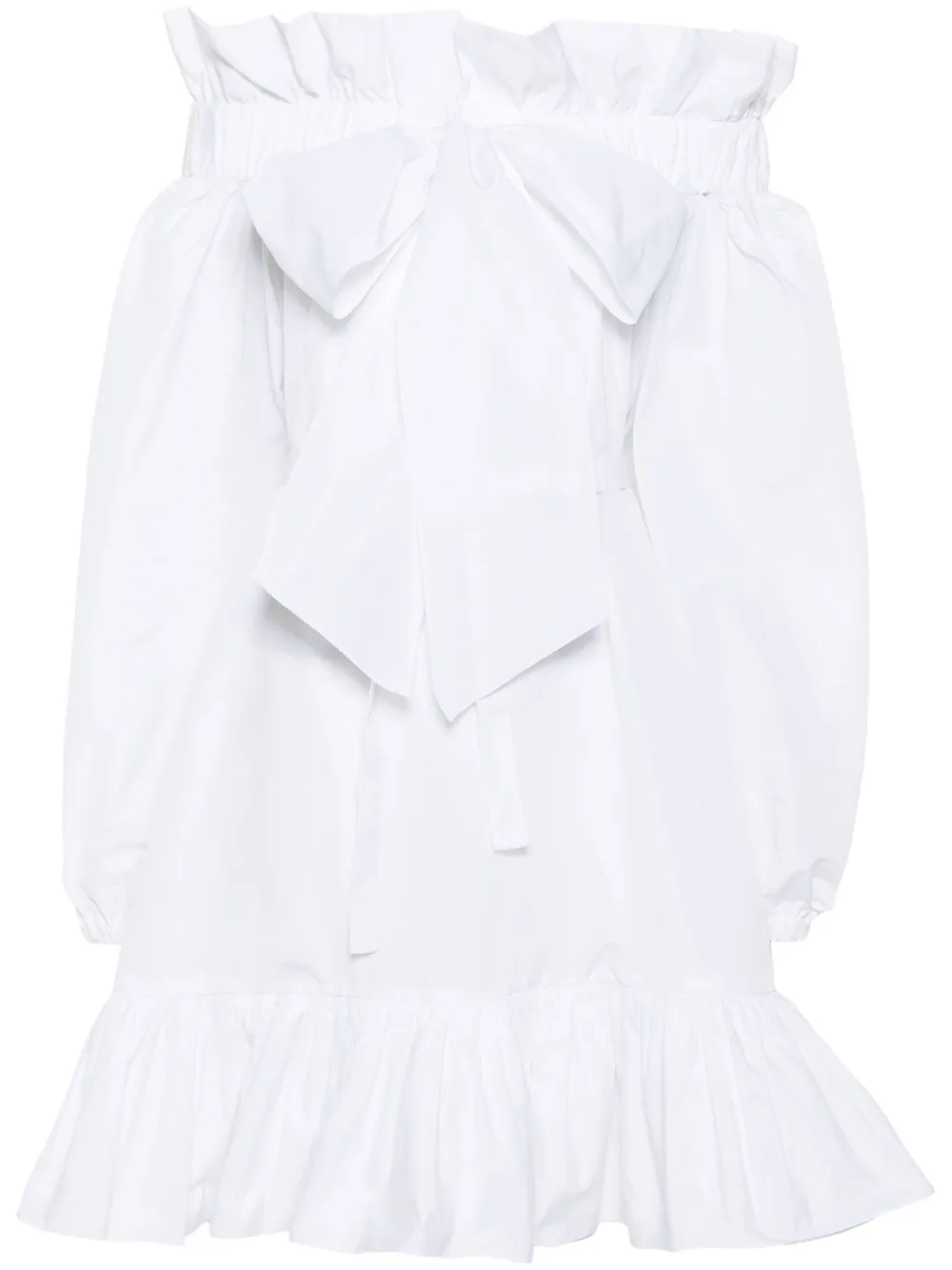 

Платье мини Volume с оборками PATOU, белый