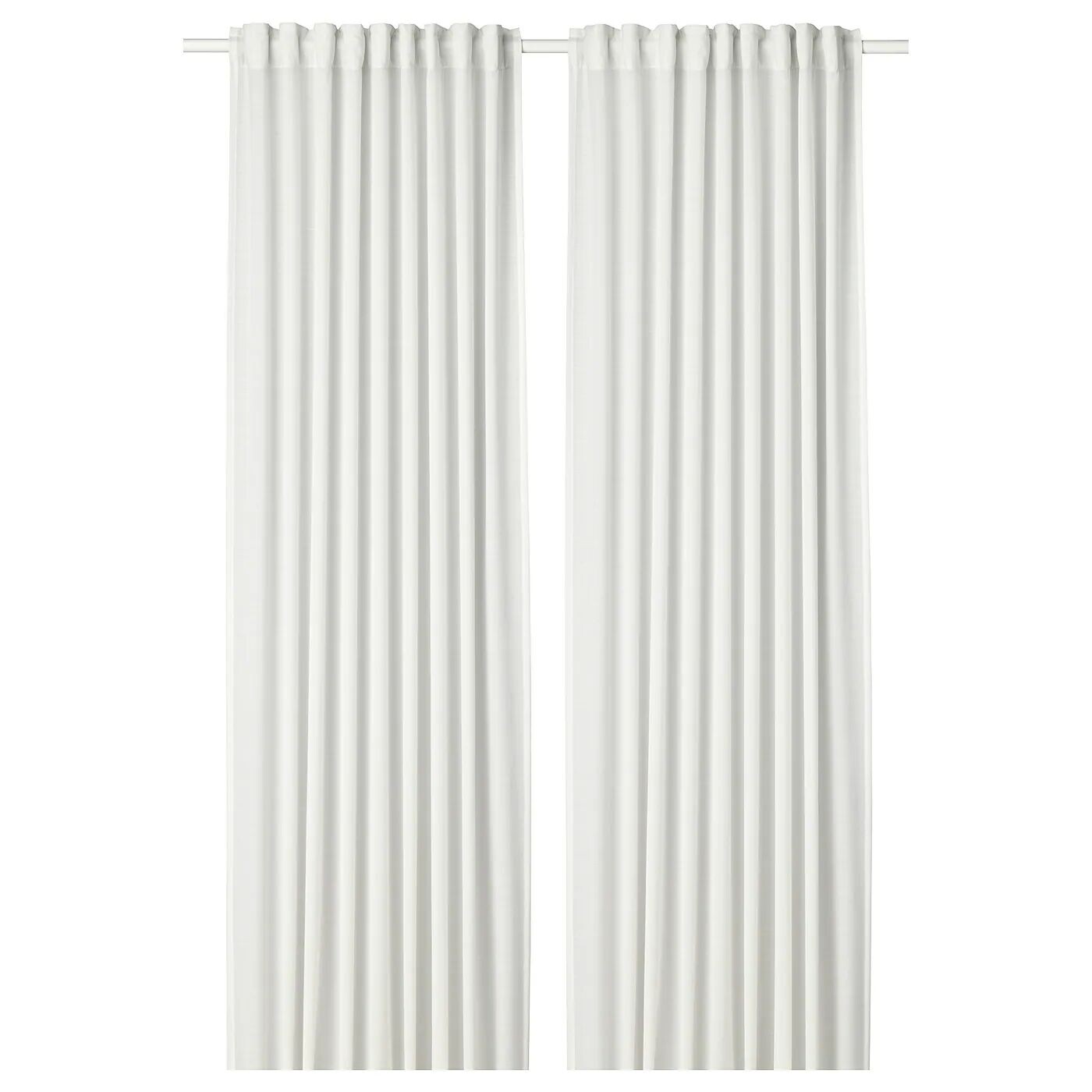 

2 шторы, белые, 145х250 см, HILJA IKEA