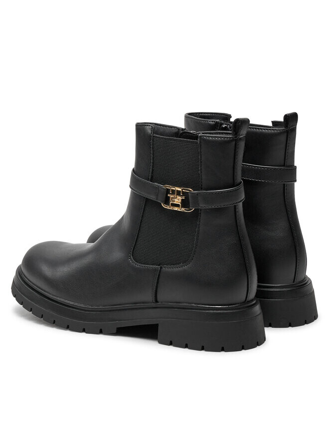 Ботильоны Stiefeletten Chelsea Boot T3A5-33572-1351 Tommy Hilfiger, черный — фото 3