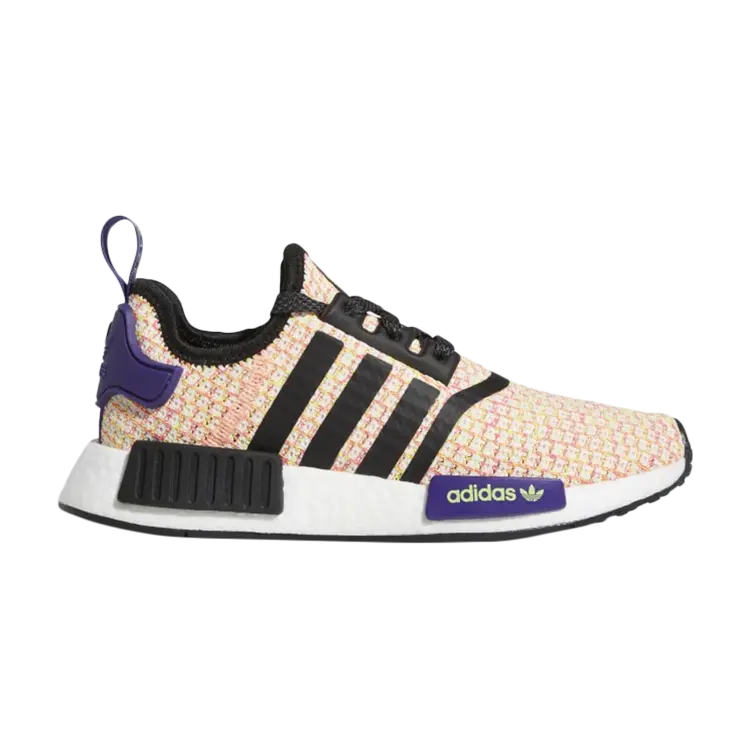 

Кроссовки Adidas NMD_R1 J 'Solar Yellow Pink', желтый