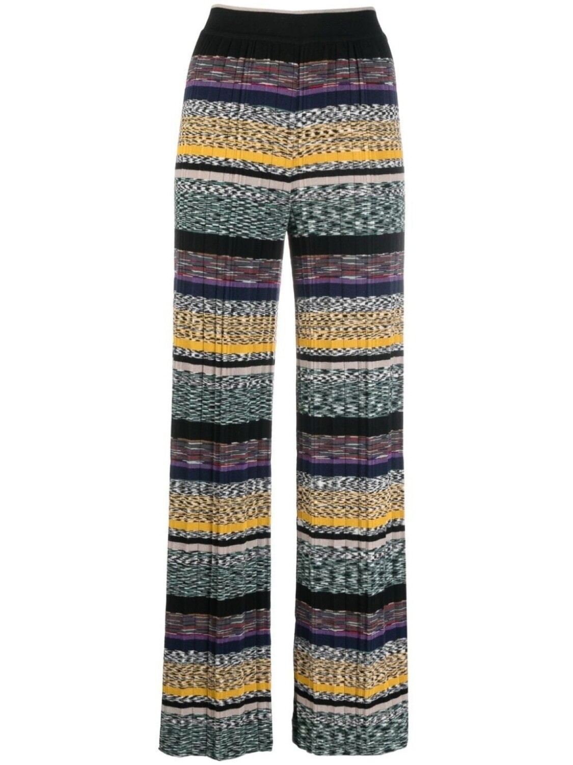 

Missoni трикотажные брюки в полоску, черный