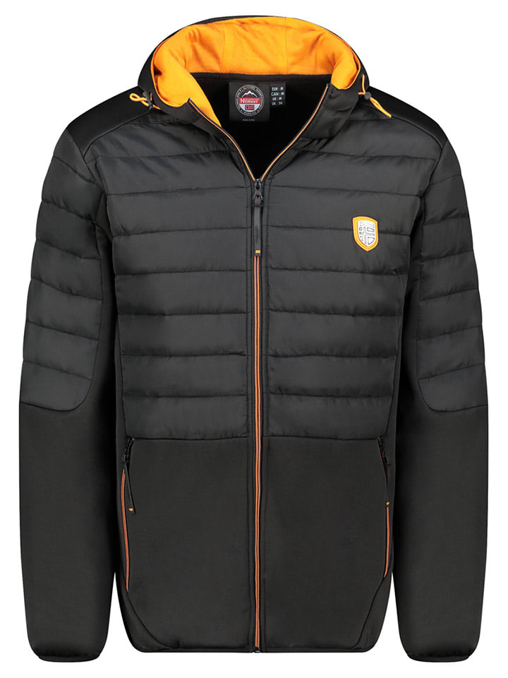 

Куртка софтшелл Теннис черного/оранжевого цвета Geographical Norway