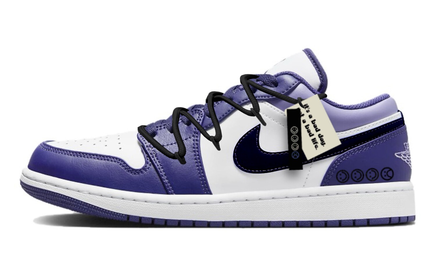 

Баскетбольные кроссовки Air 1 Vintage Men Low-Top White/Purple Jordan