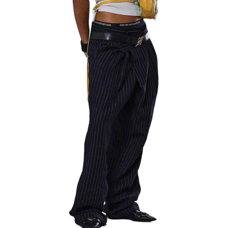 

R13 Брюки костюмные женские dark marine blue