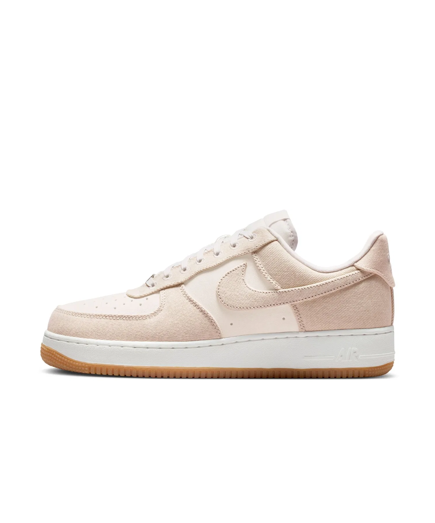 Мужские кроссовки NIKE AIR FORCE 1 '07 LV8 DENIM бежевые — фото 2