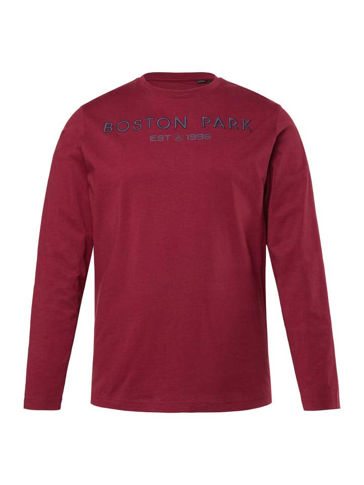 

Футболка с короткими рукавами цвета баклажана Boston Park, Фиолетовый, Футболка с короткими рукавами цвета баклажана Boston Park