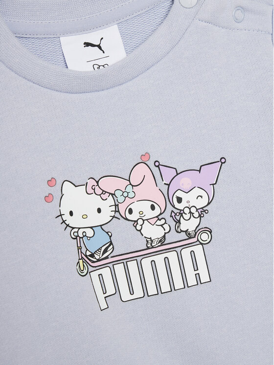Спортивный костюм обычный крой PUMA X Hello Kitty And Friends Minicats 630065 Puma, синий — фото 4