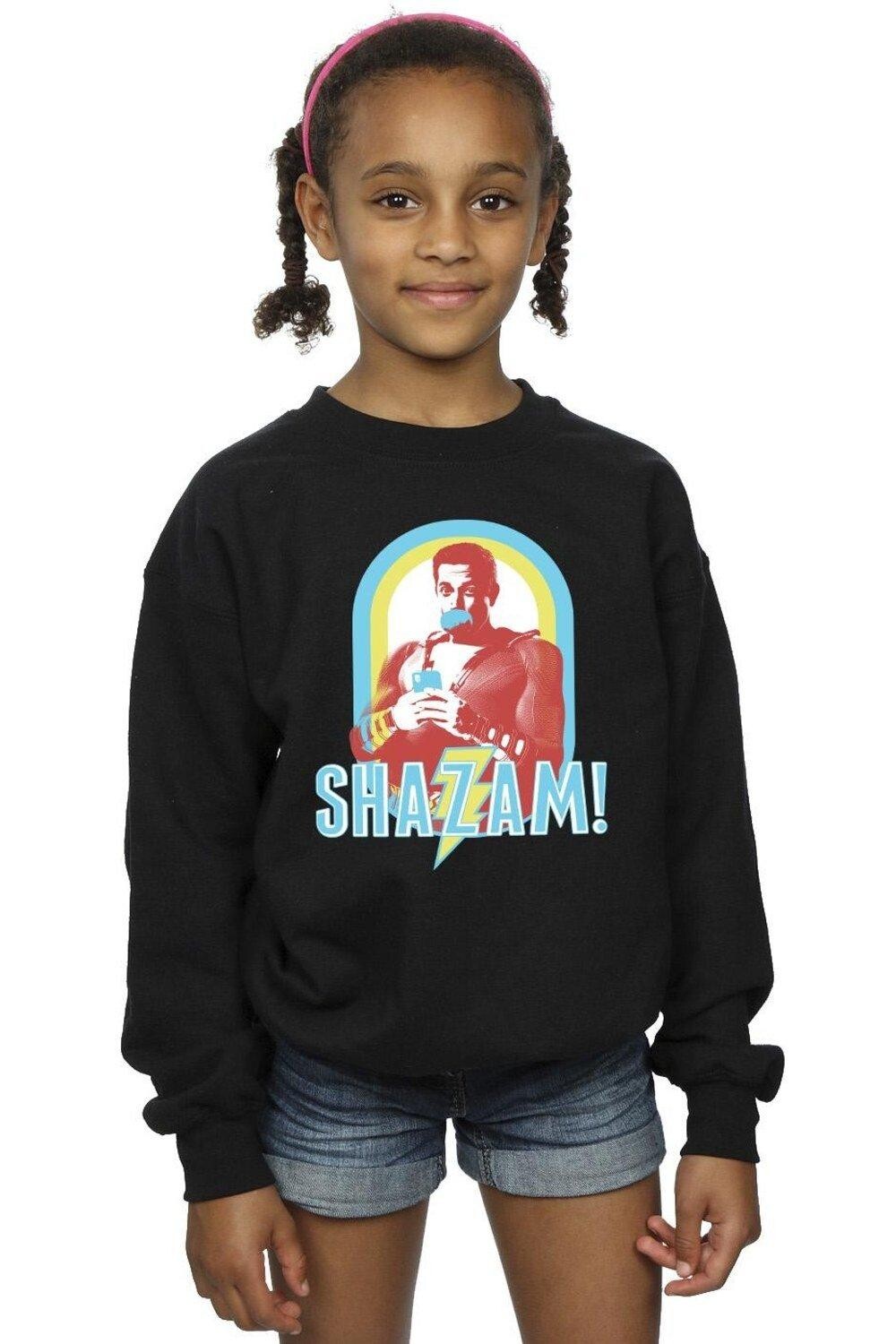 

Толстовка Shazam Buble Gum Frame DC Comics, черный