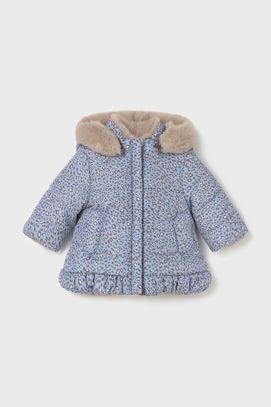 Двусторонняя куртка для малышей Mayoral Newborn, синий — фото 2