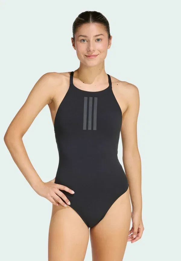 Купальник слитный с тонкими бретелями Iconisea Adidas Sportswear, кофе