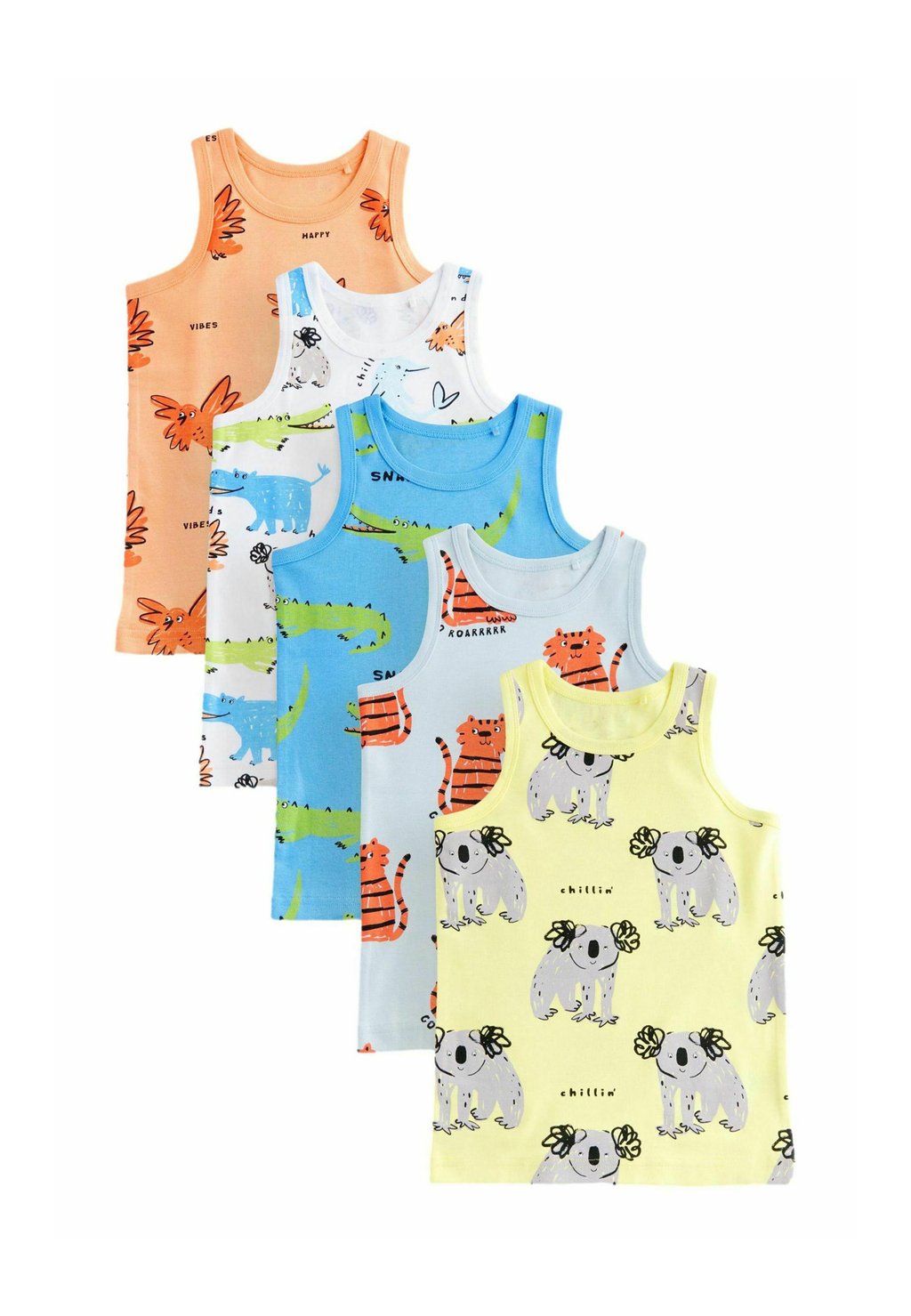 

Топ REGULAR FIT - 5 PACK Next, синий