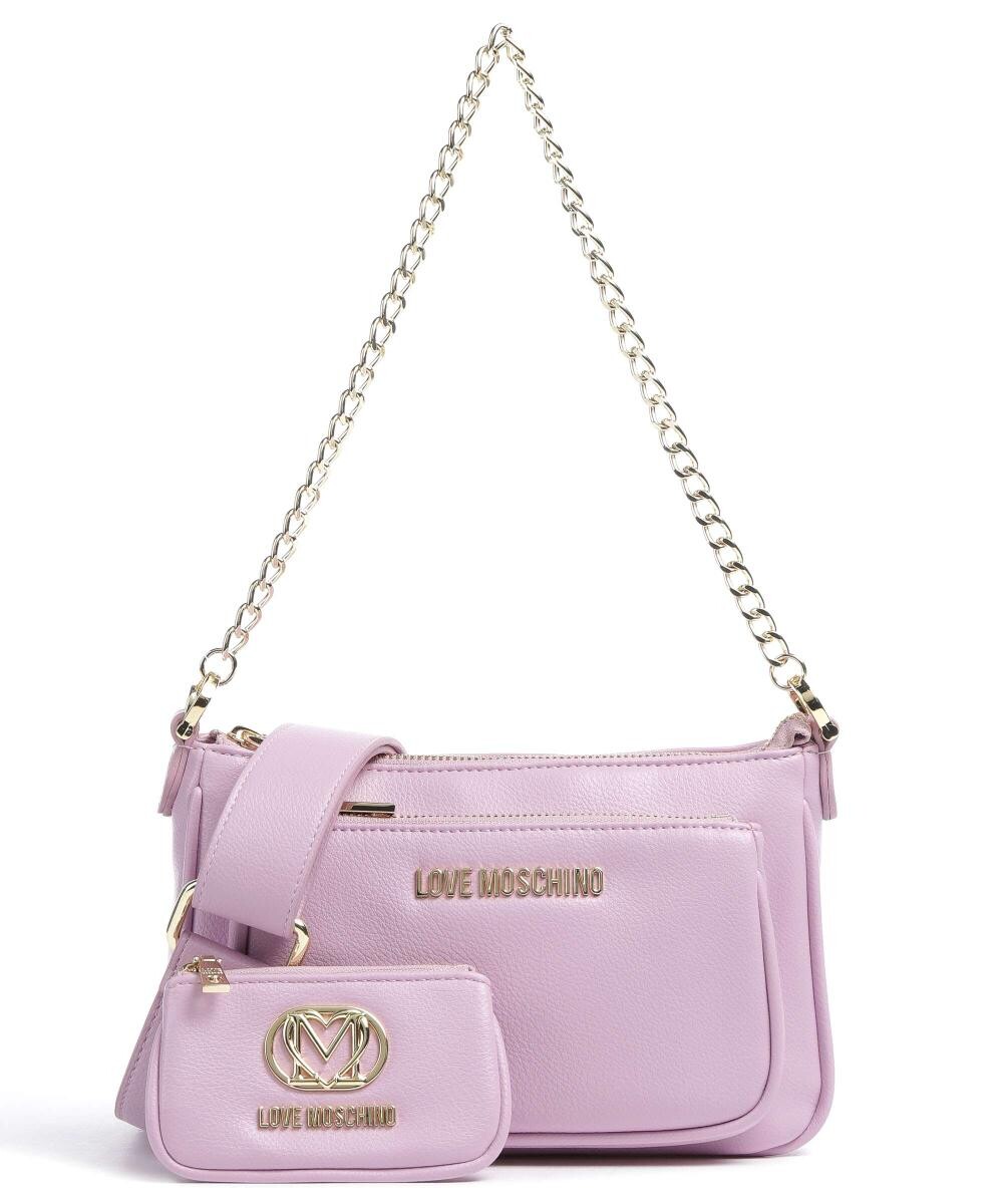 

Сумка через плечо Pouch Charm из искусственной кожи Love Moschino, фиолетовый