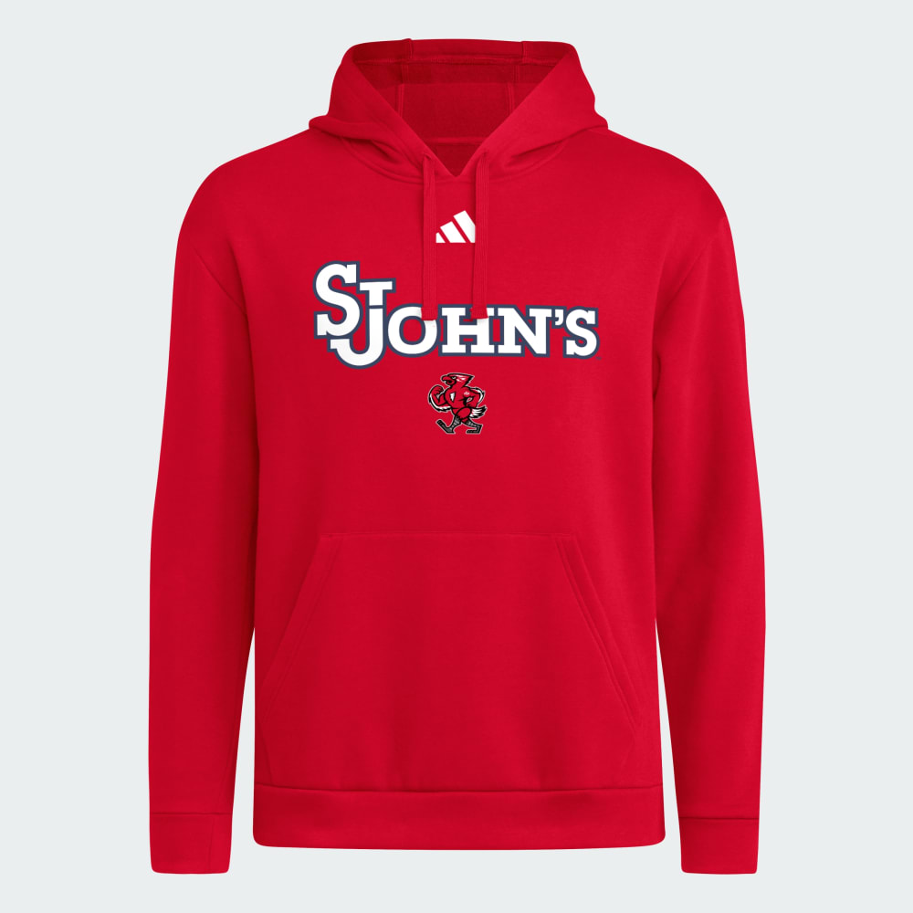 

Худи Adidas St. John's Fleece Hoodie, цвет Team Power Red/Ncaa-Stj-733