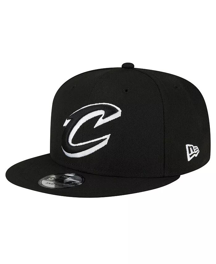 

Мужская черно-белая бейсболка Cleveland Cavaliers 9FIFTY Snapback New Era