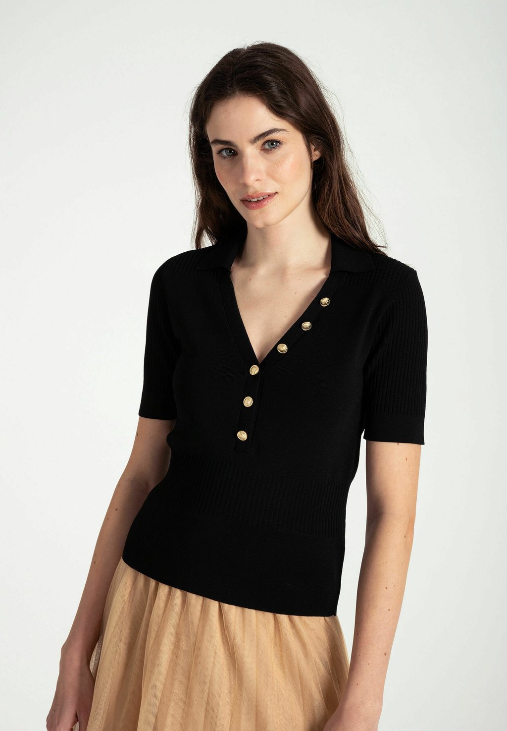 

Рубашка поло WITH BUTTONS More & More, черный