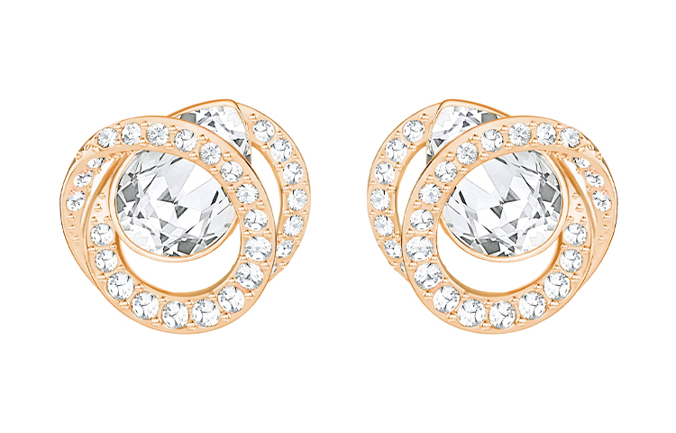 

Swarovski Серьги Generation для женщин белые/с покрытием Rose Gold