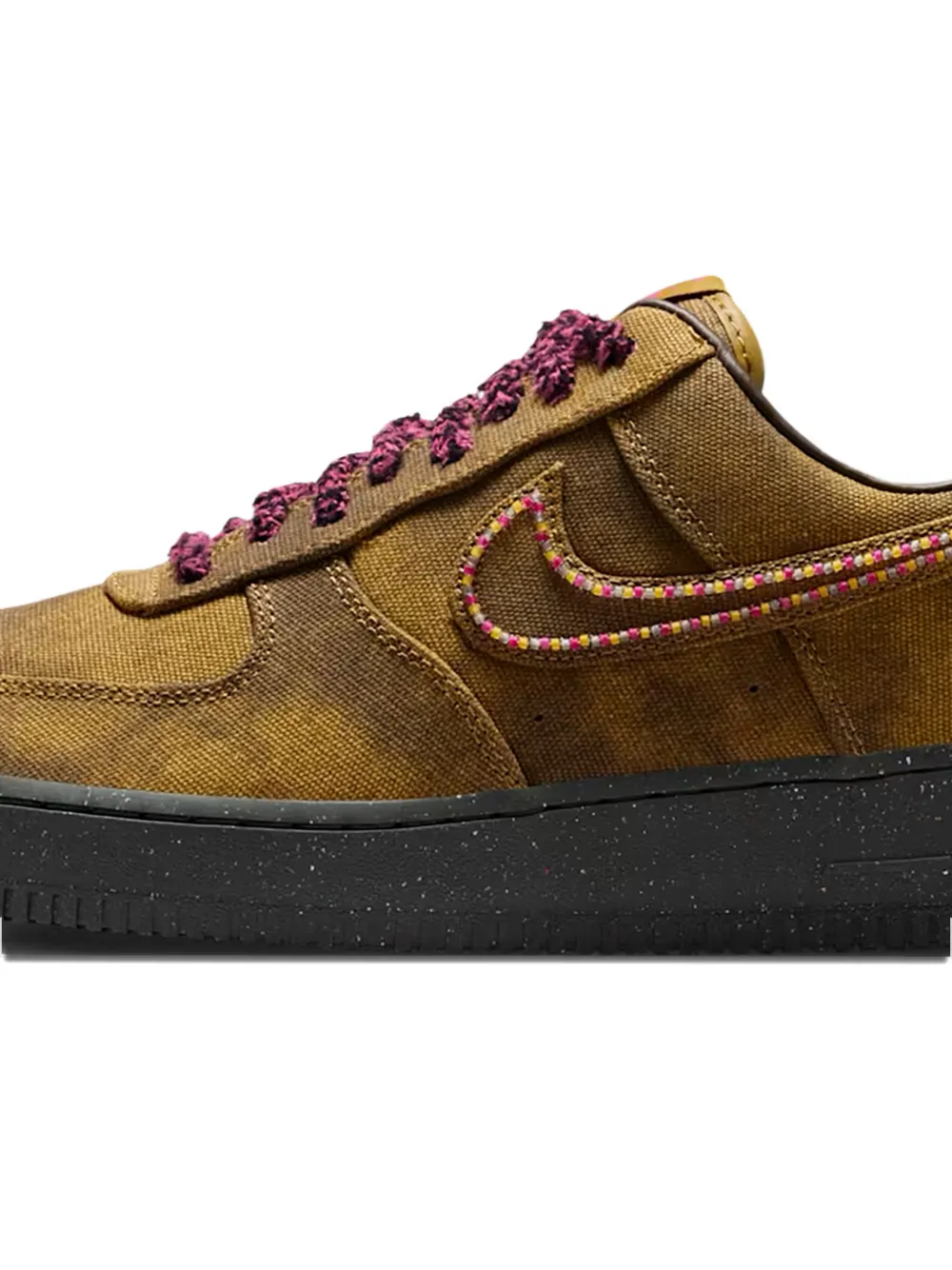 Кроссовки Air Force 1 Low на шнуровке Nike, коричневый — фото 2