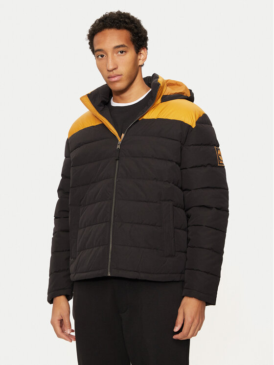 

Пуховик стандартного кроя Timberland, черный