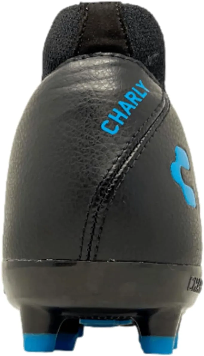 

Бутсы для футбола Charly Encore RL для твердого покрытия - переработанная кожа, динамическая прошитая верхняя часть, произведены в Мексике, идеально подходят для твердого покрытия, черный