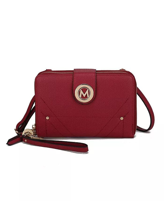 

Кошелек для мобильного телефона Sage Сумка через плечо с дополнительным ремешком от Mia K Mkf Collection, красный