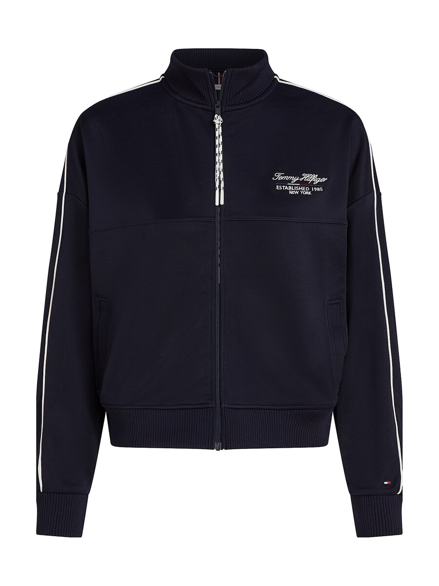 

Толстовка с капюшоном на молнии TOMMY HILFIGER Zip-Up Hoodie, темно-синий