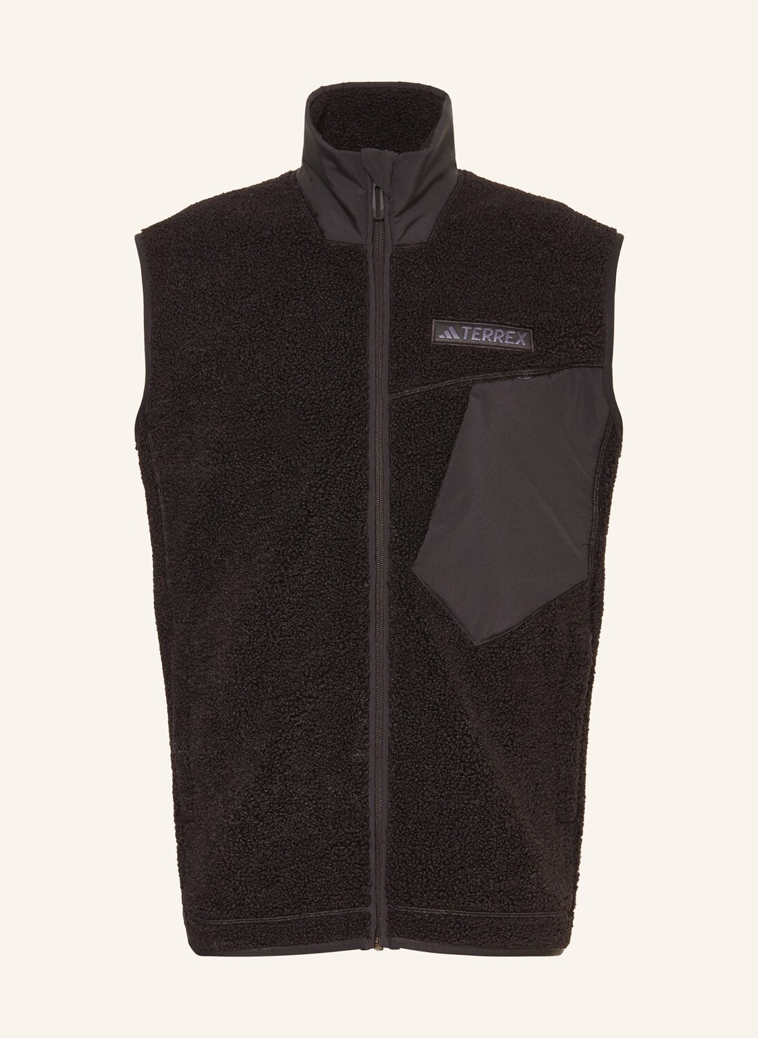 

Флисовый жилет adidas TERREX, черный
