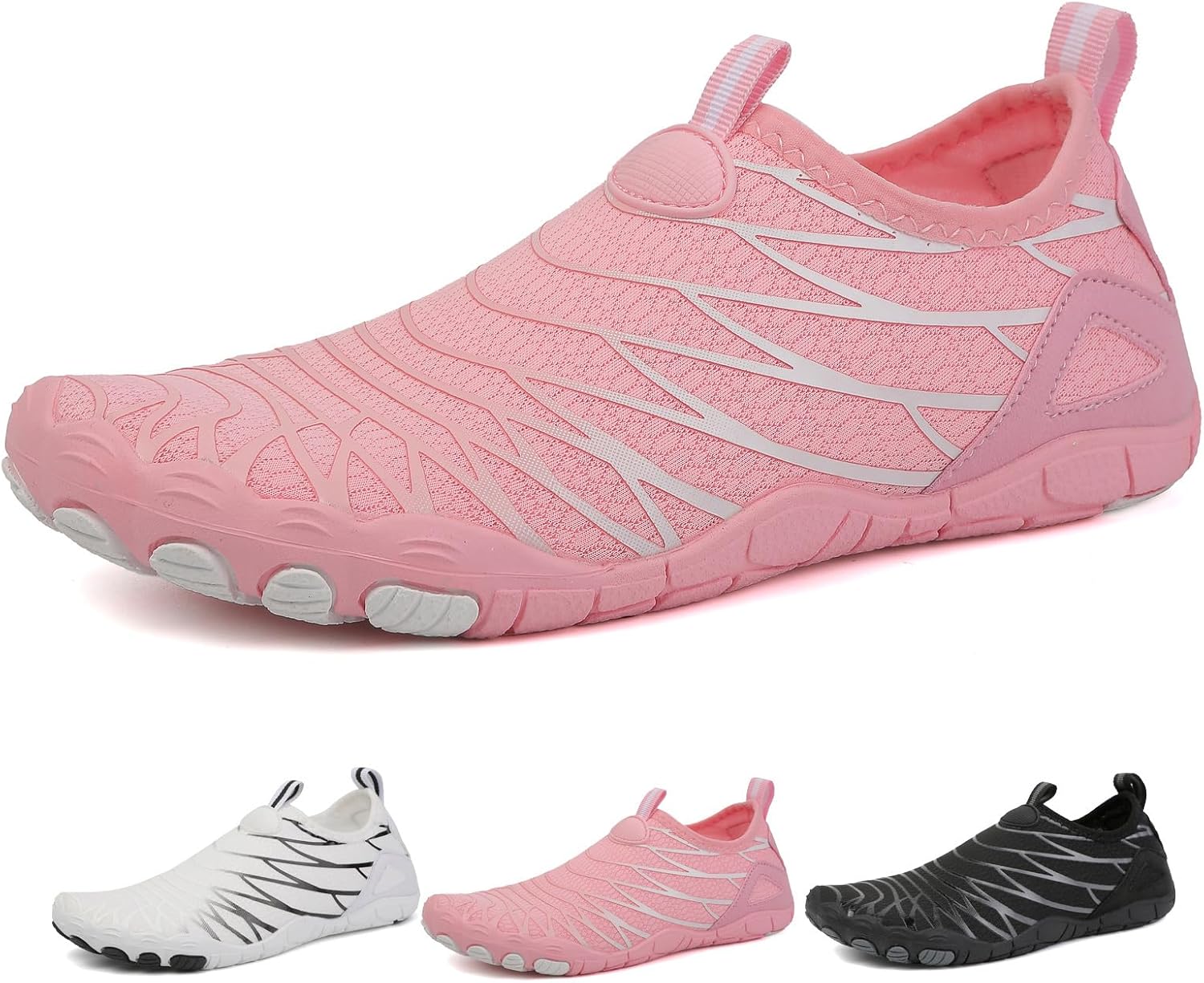 

Кроссовки с широкой носочной частью Kiyenus, розовый