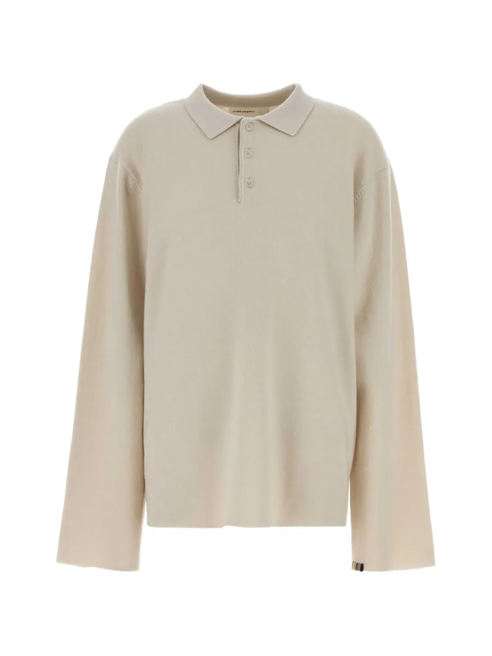 

Поло с изображением аллигатора Extreme Cashmere, бежевый