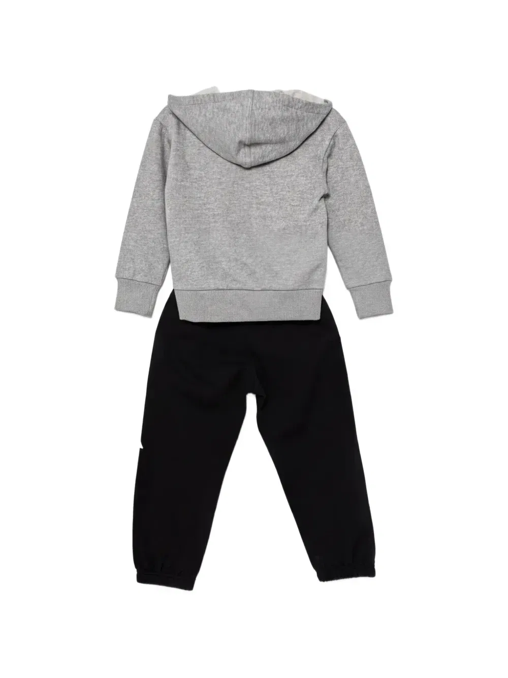 Спортивный костюм "Графика" с капюшоном Adidas Kids, серый — фото 2