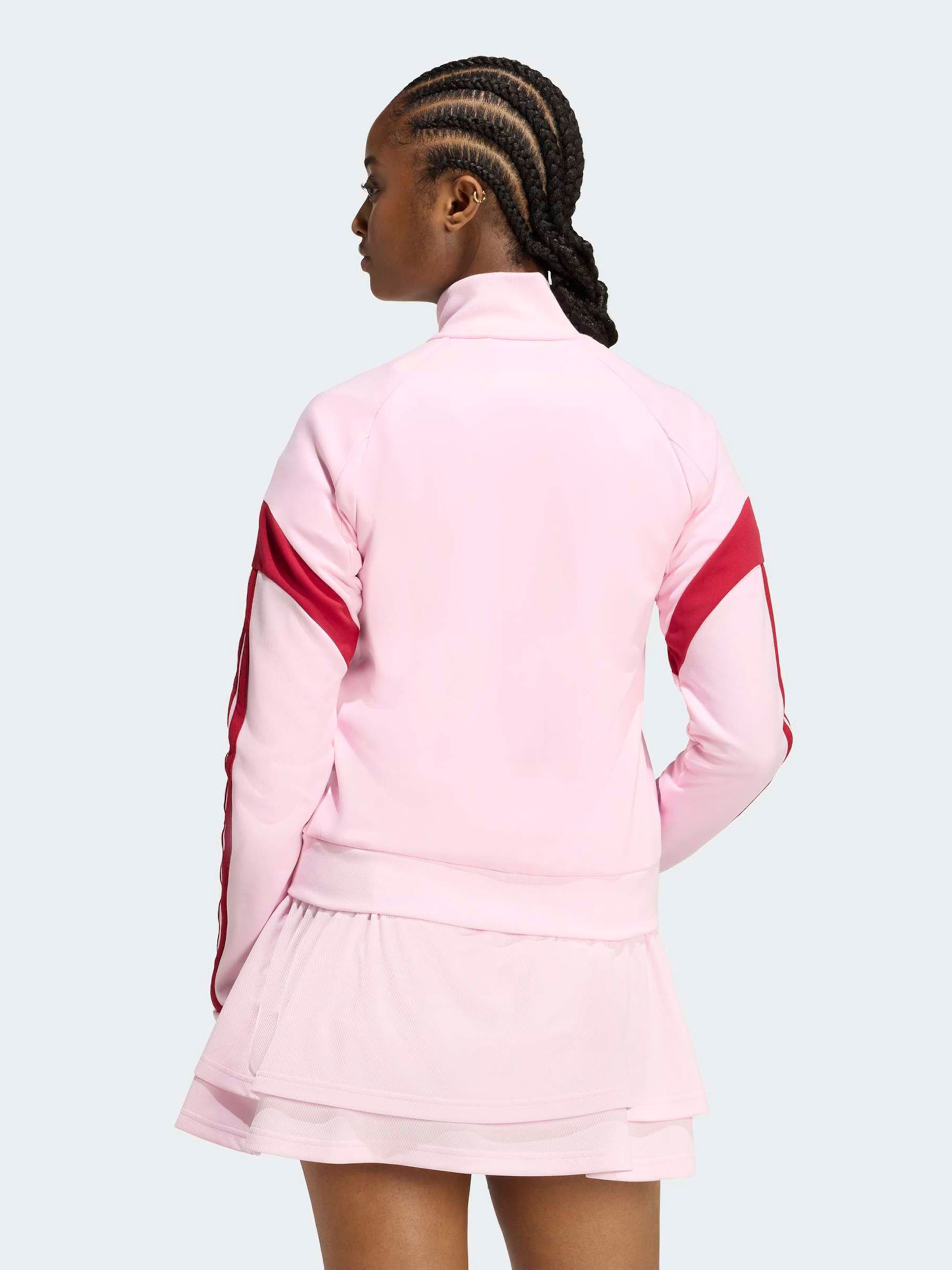 Adidas Sportswear Толстовка с молнией 'HER' Athletic в цвете Rose — фото 3